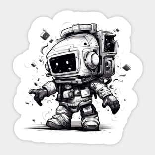 Buddy Bots - Cute Robot Sticker